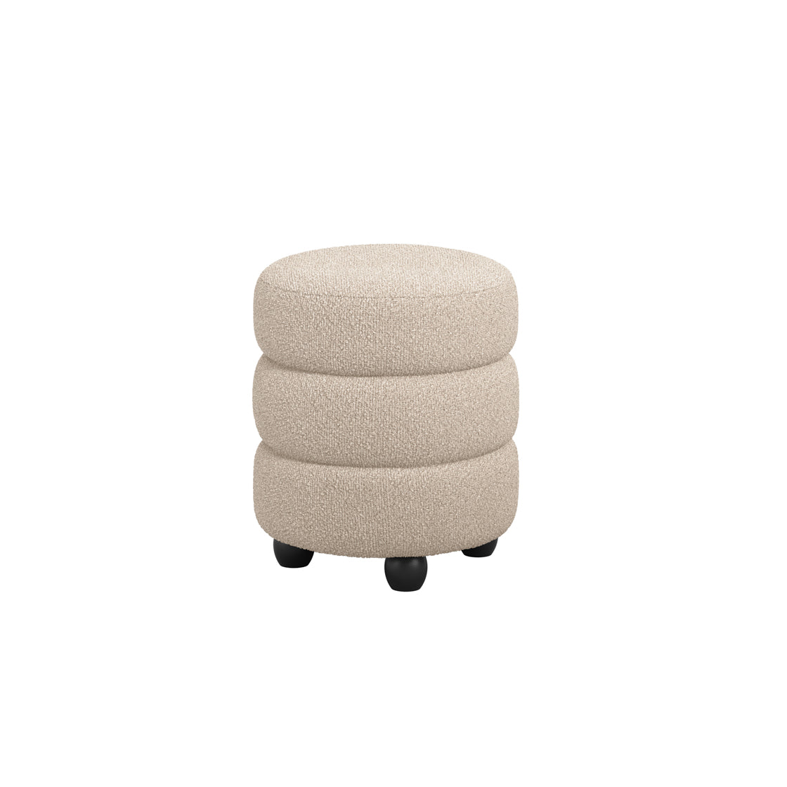 EMI BUFF / BLACK POUFFE