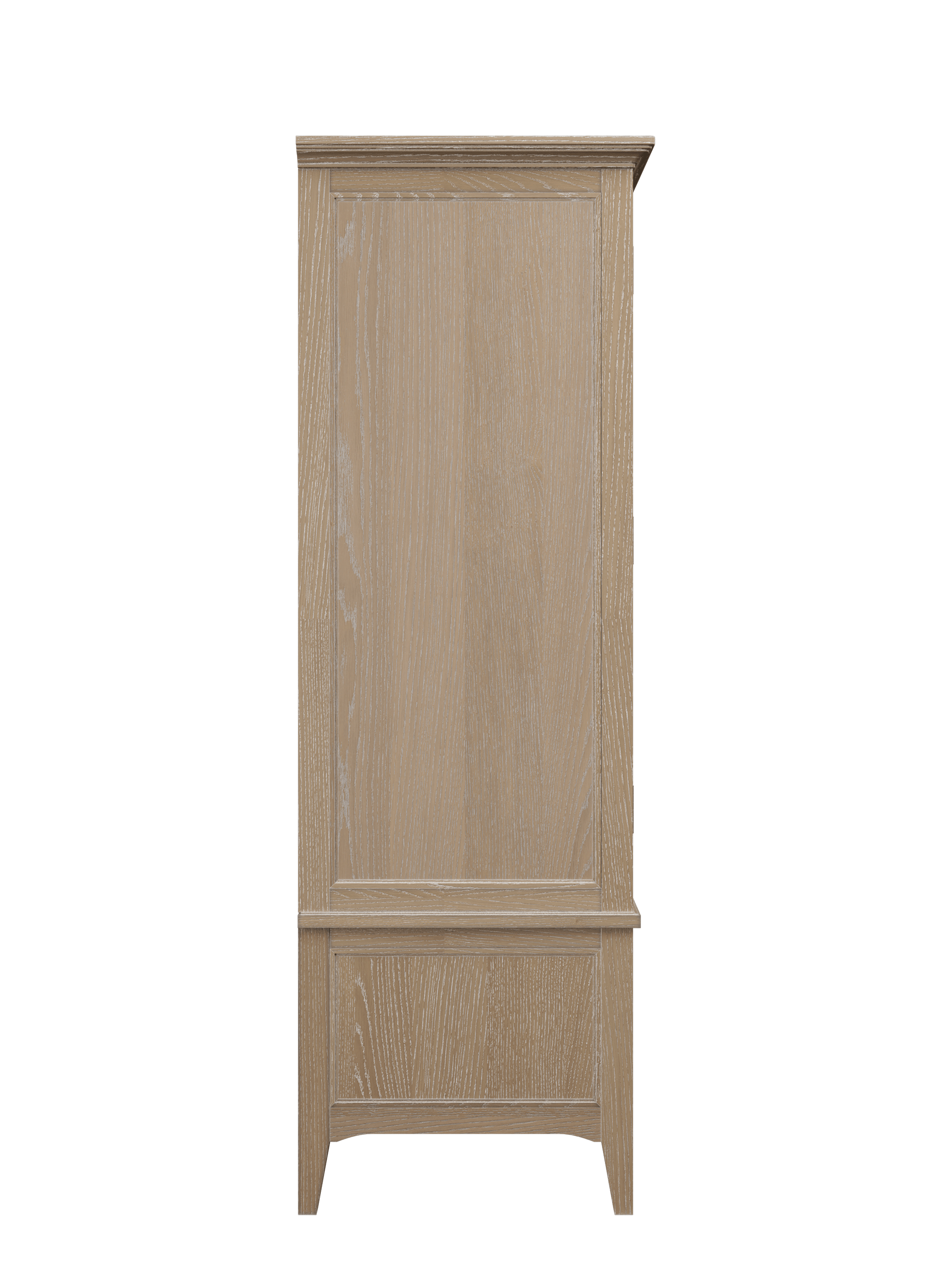 Ennis Oak & Ash 2 Door 1 Drawer Wardrobe