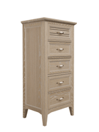 Ennis Oak & Ash 5 Drawer Tall Chest