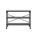 FAIRMONT MARBLE EFFECT CONSOLE TABLE