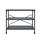 FAIRMONT MARBLE EFFECT KITCHEN ISLAND