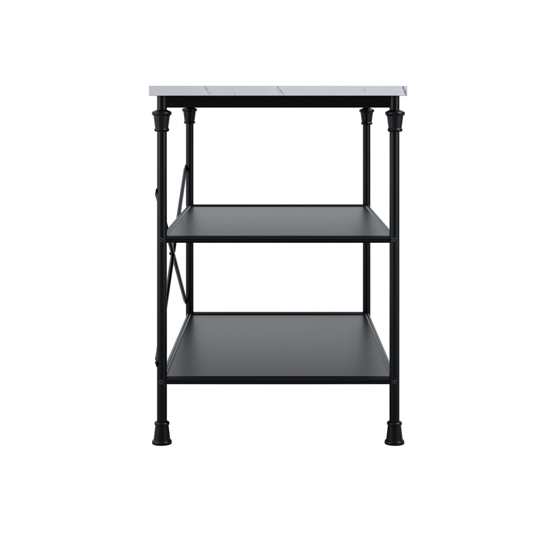 FAIRMONT MARBLE EFFECT KITCHEN ISLAND