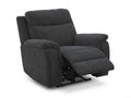 Maverick Black Lay-Z-Boy Style Fabric Power Recliner Armchair Tamla | Maverick | DFS
