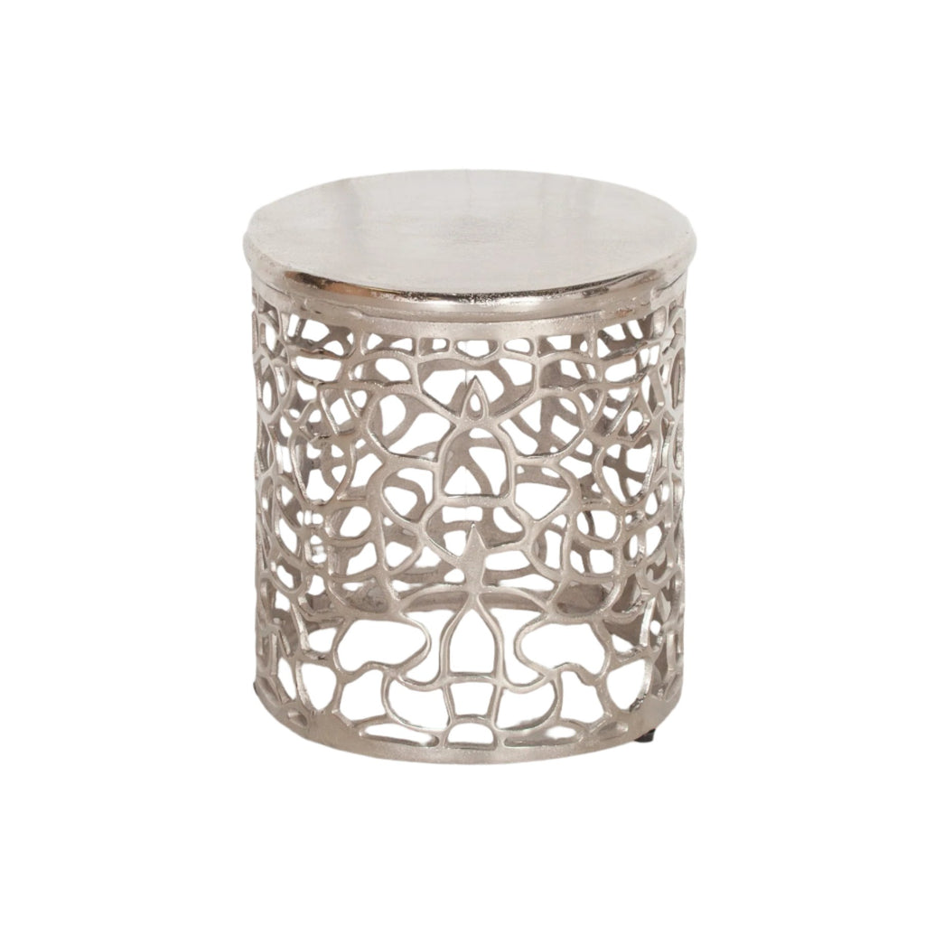 Aluminium Fretwork Side Table