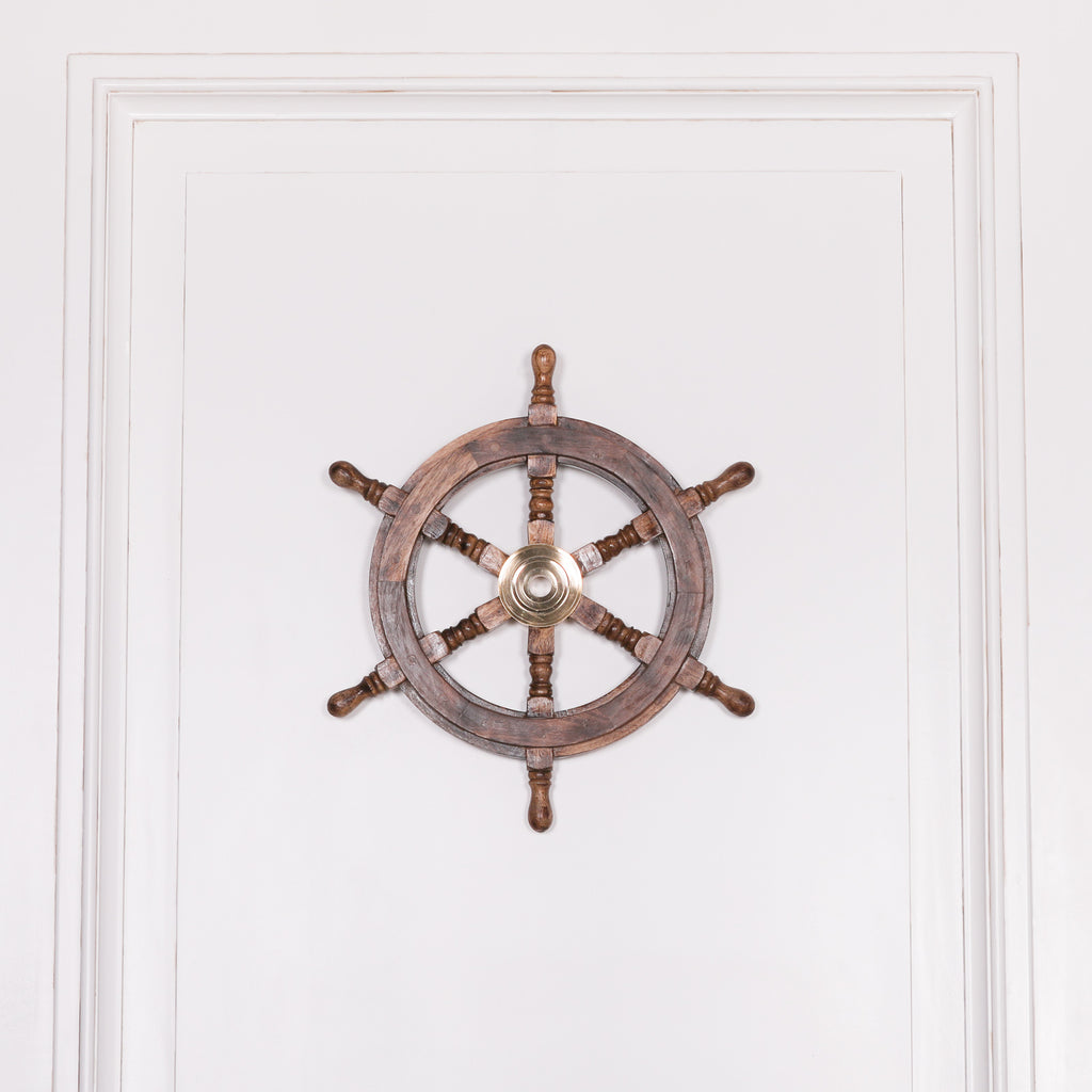 Wooden Ships Wheel 45cm