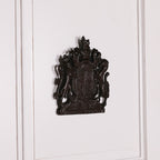 Rustic Iron Style Cast Metal Coat of Arms