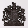 Rustic Iron Style Cast Metal Coat of Arms