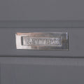 Aluminium Polished Door Letter Plate 10"