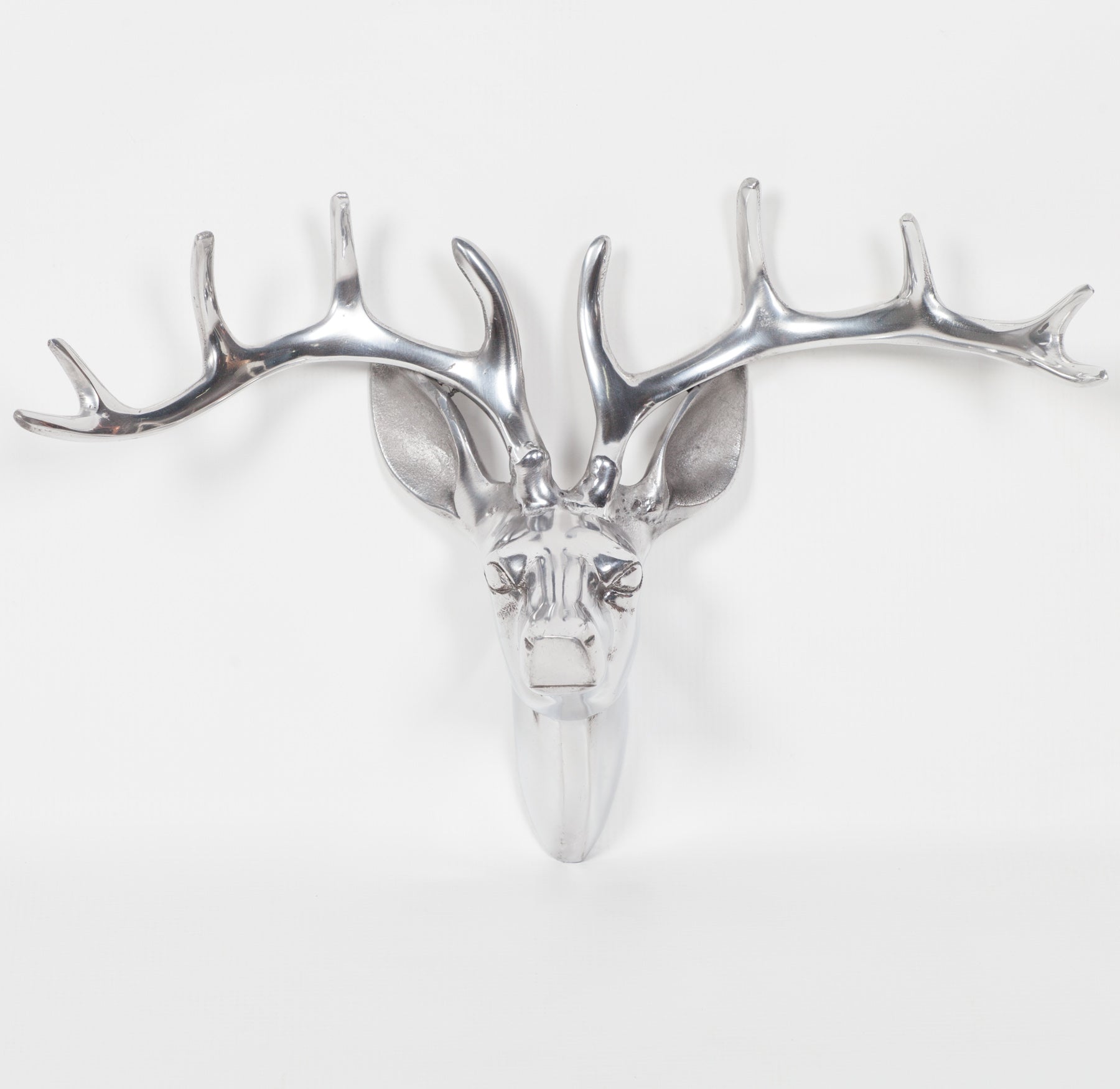 Aluminium Stag Head Wall Decoration