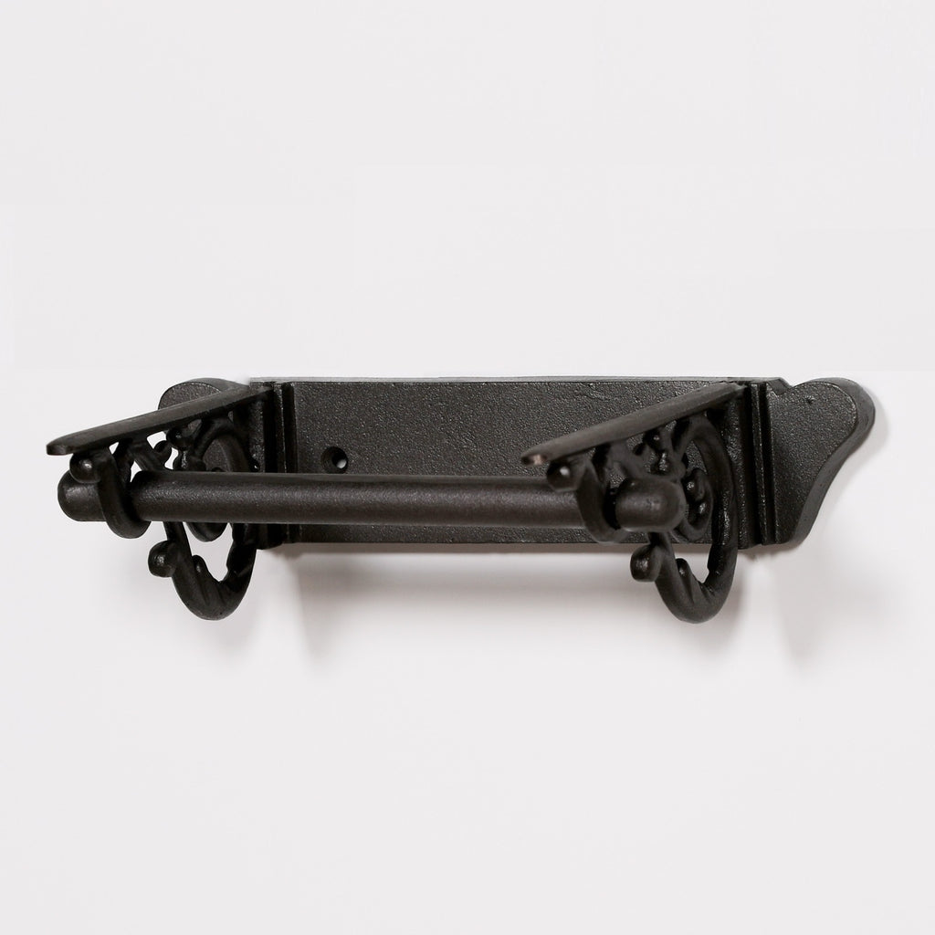 Cast Iron Scroll Toilet Roll Holder