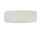 Ginevra Dining Table Walnut & Italian White Travertine