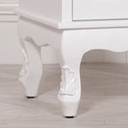 French White Display Cabinet