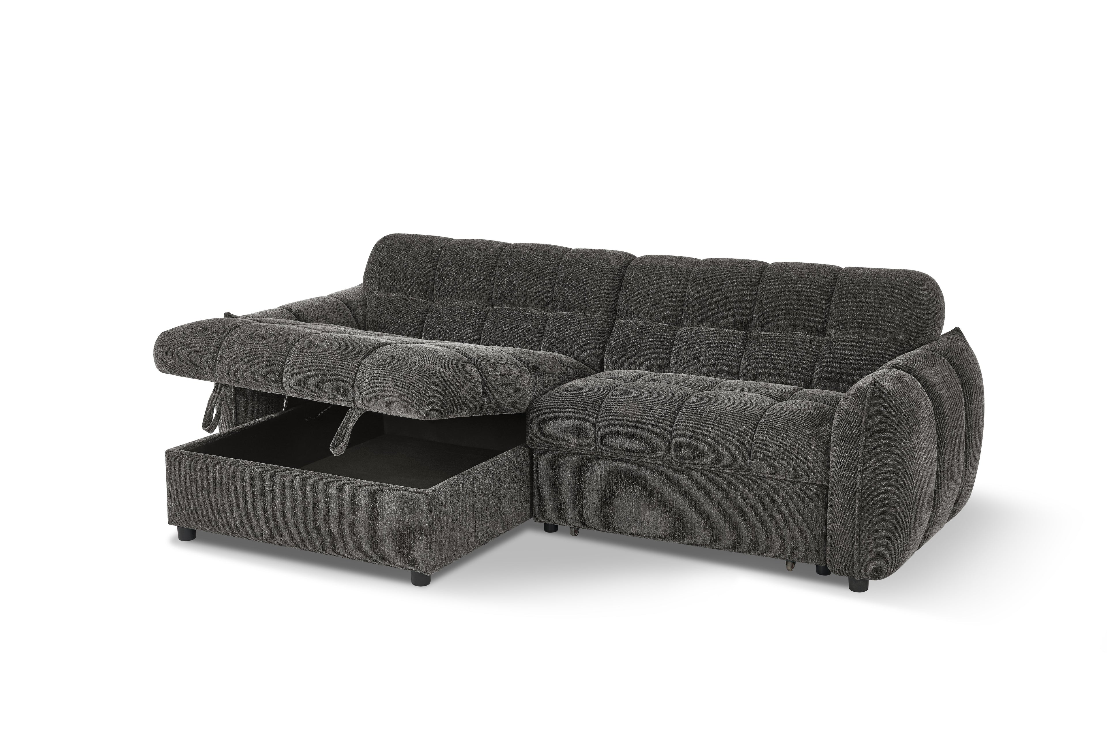Florida Sofabed Grey Universal Corner