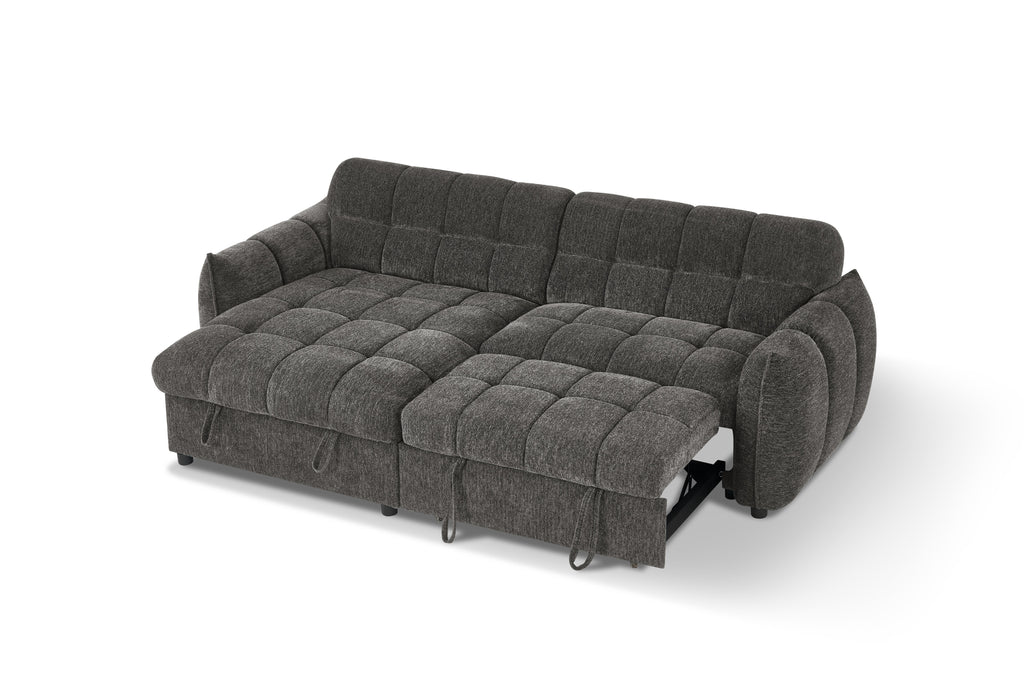 Florida Sofabed Grey Universal Corner