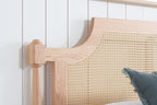 Geneva Double Rattan Bed