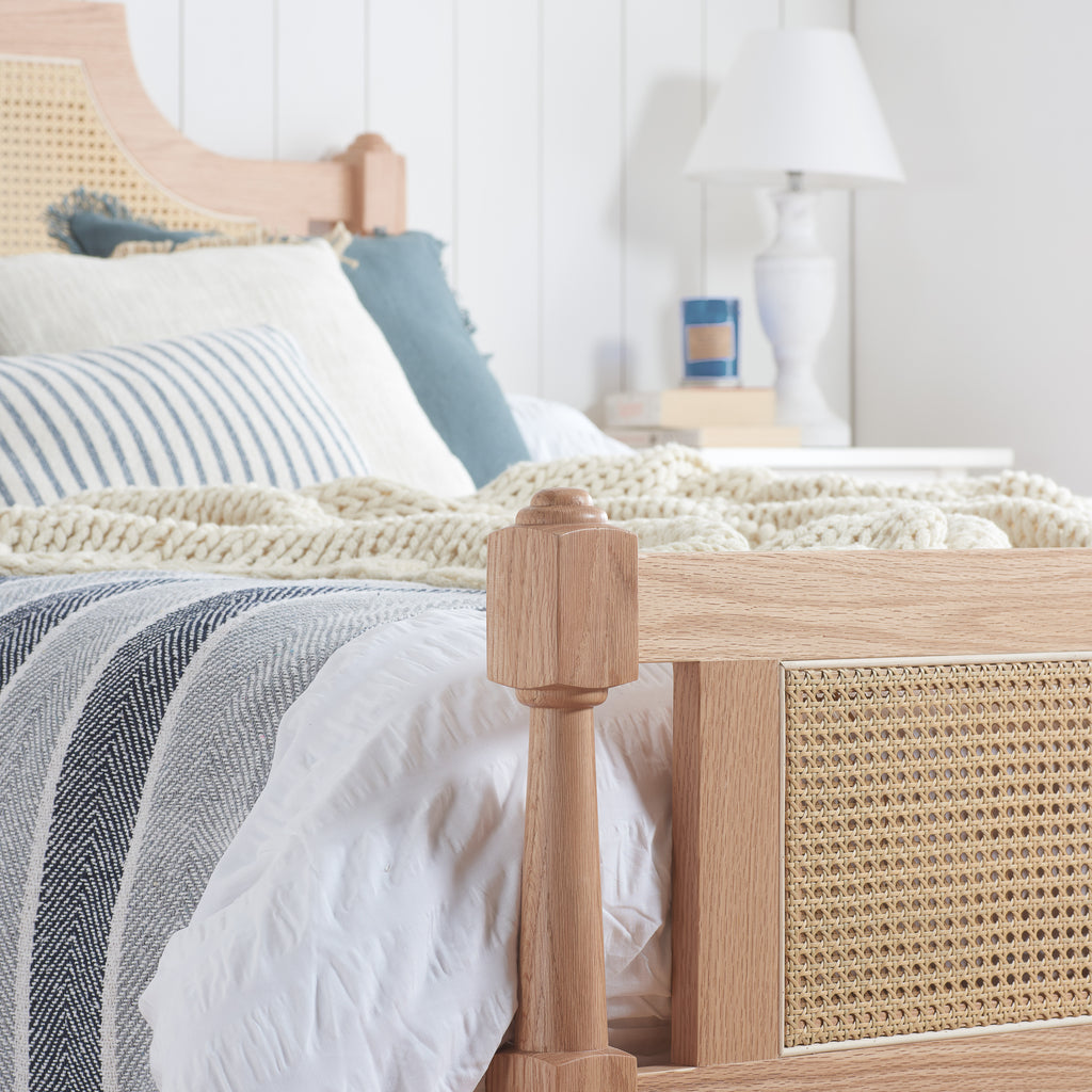 Geneva Double Rattan Bed