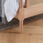 Geneva Double Rattan Bed