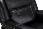 Galaxy Tech Power Reclining Armchair Black