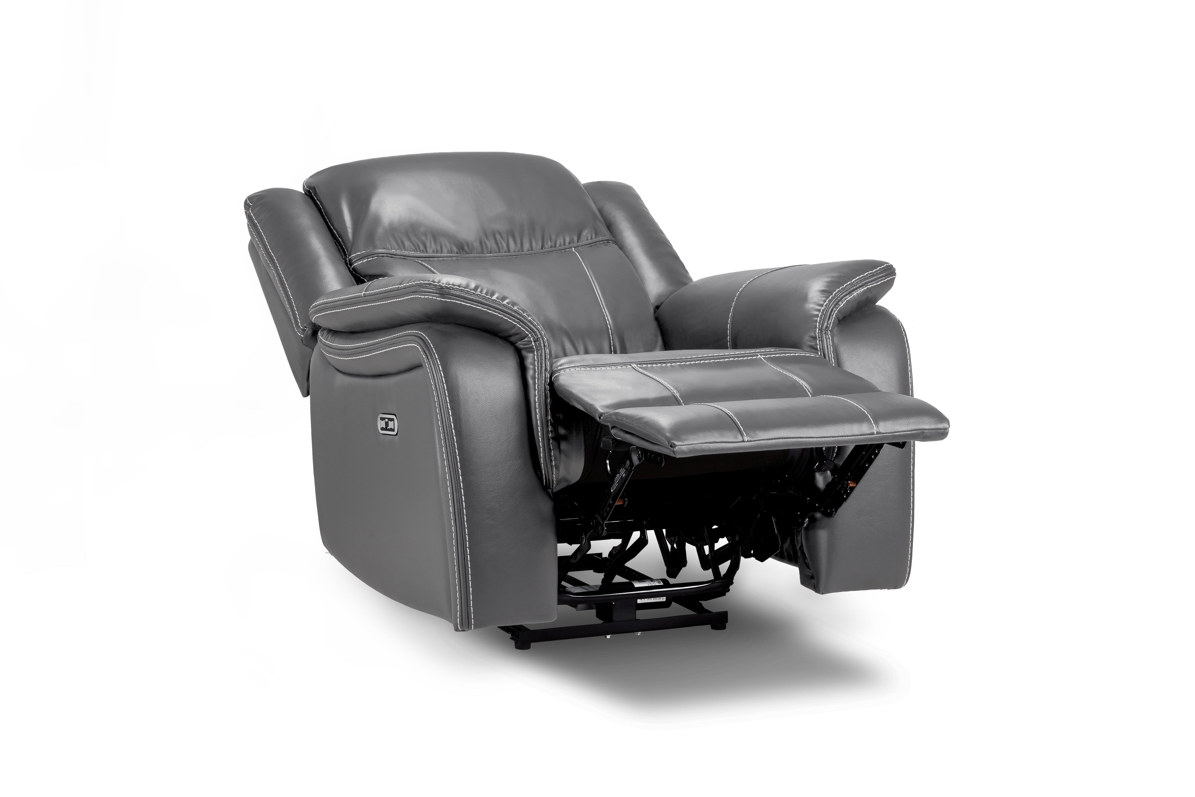 Galaxy Tech Power Reclining Armchair Grey