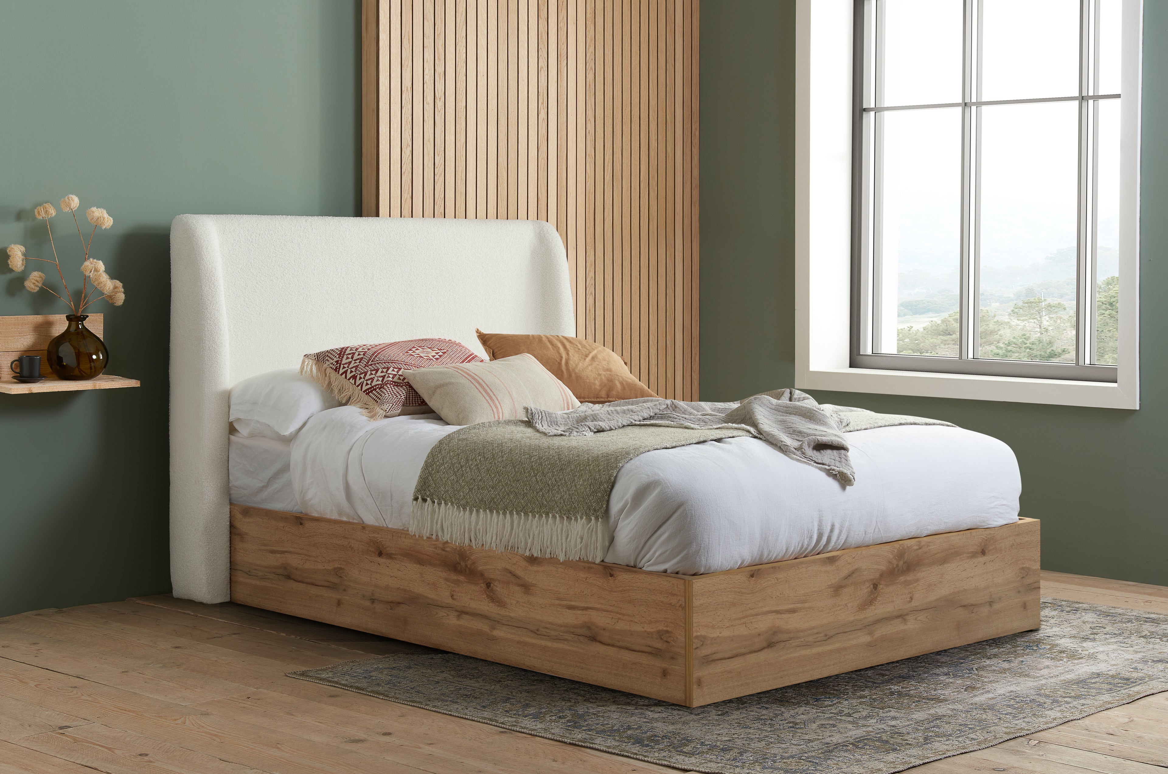 Halfden King Ottoman Bed