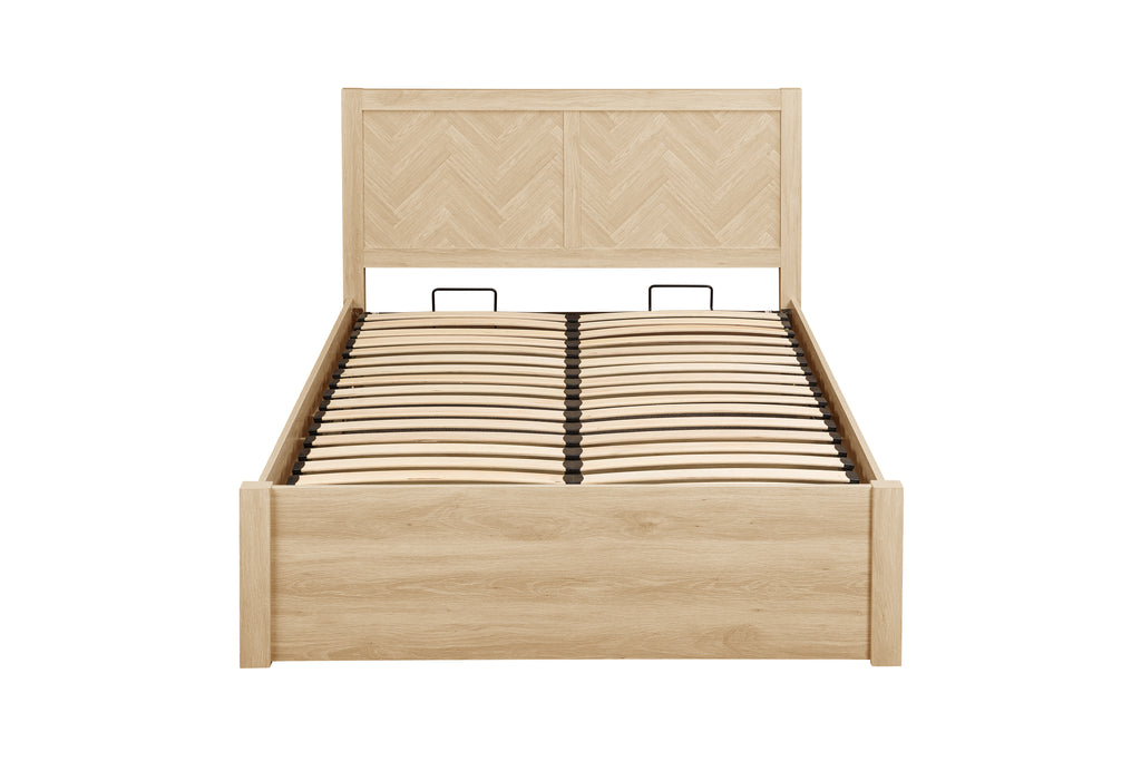 Herringford Double Ottoman Bed