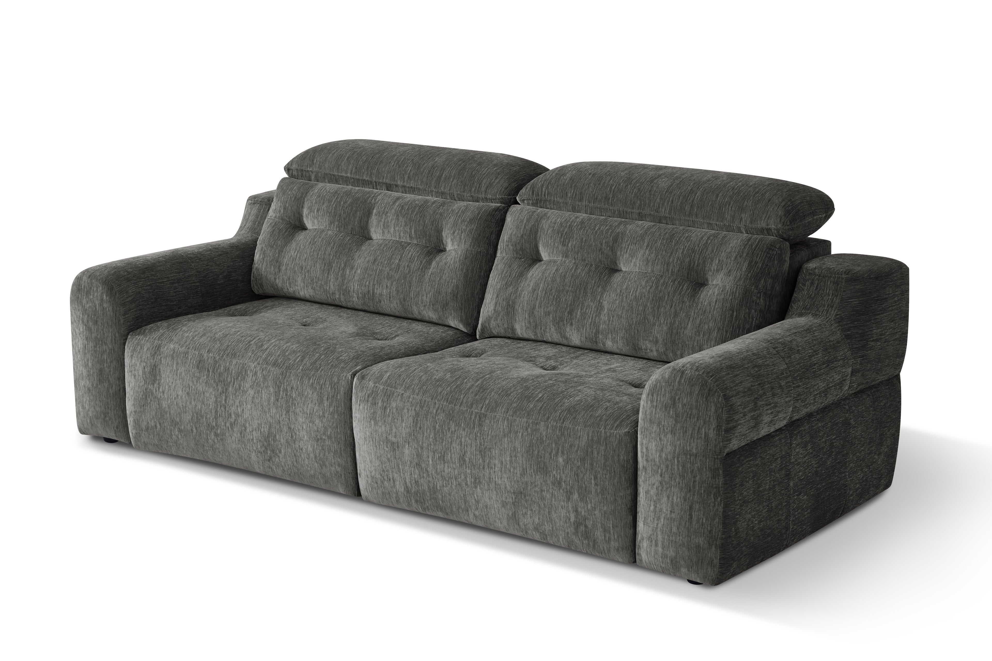 Harrison Electric Sofa Charcoal