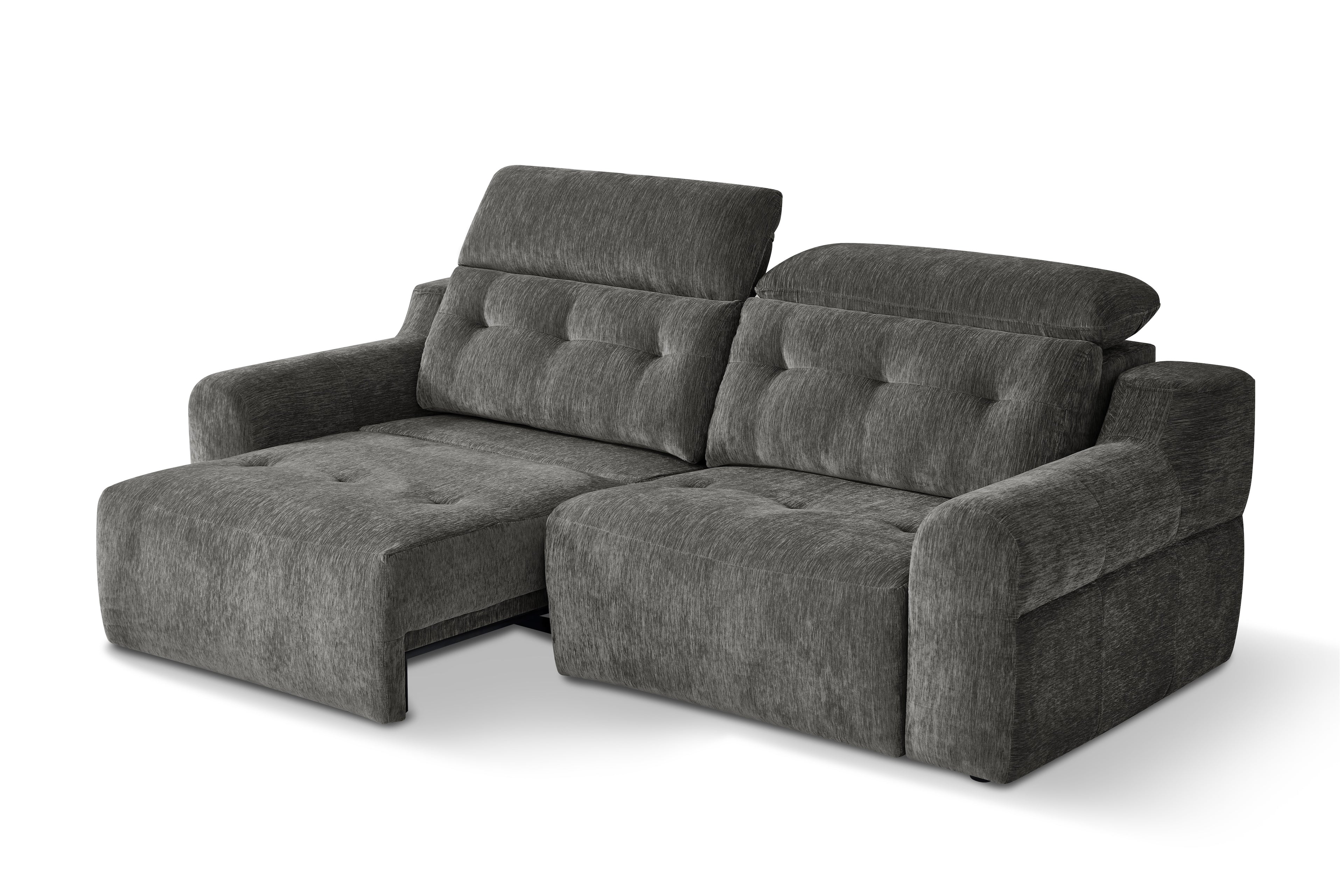 Harrison Electric Sofa Charcoal