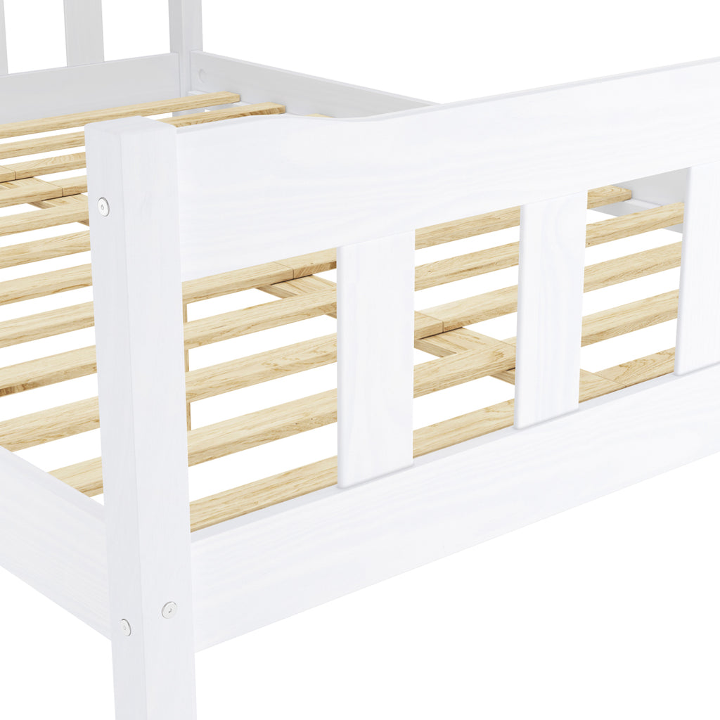 HAVANA WHITE KING SIZE BED