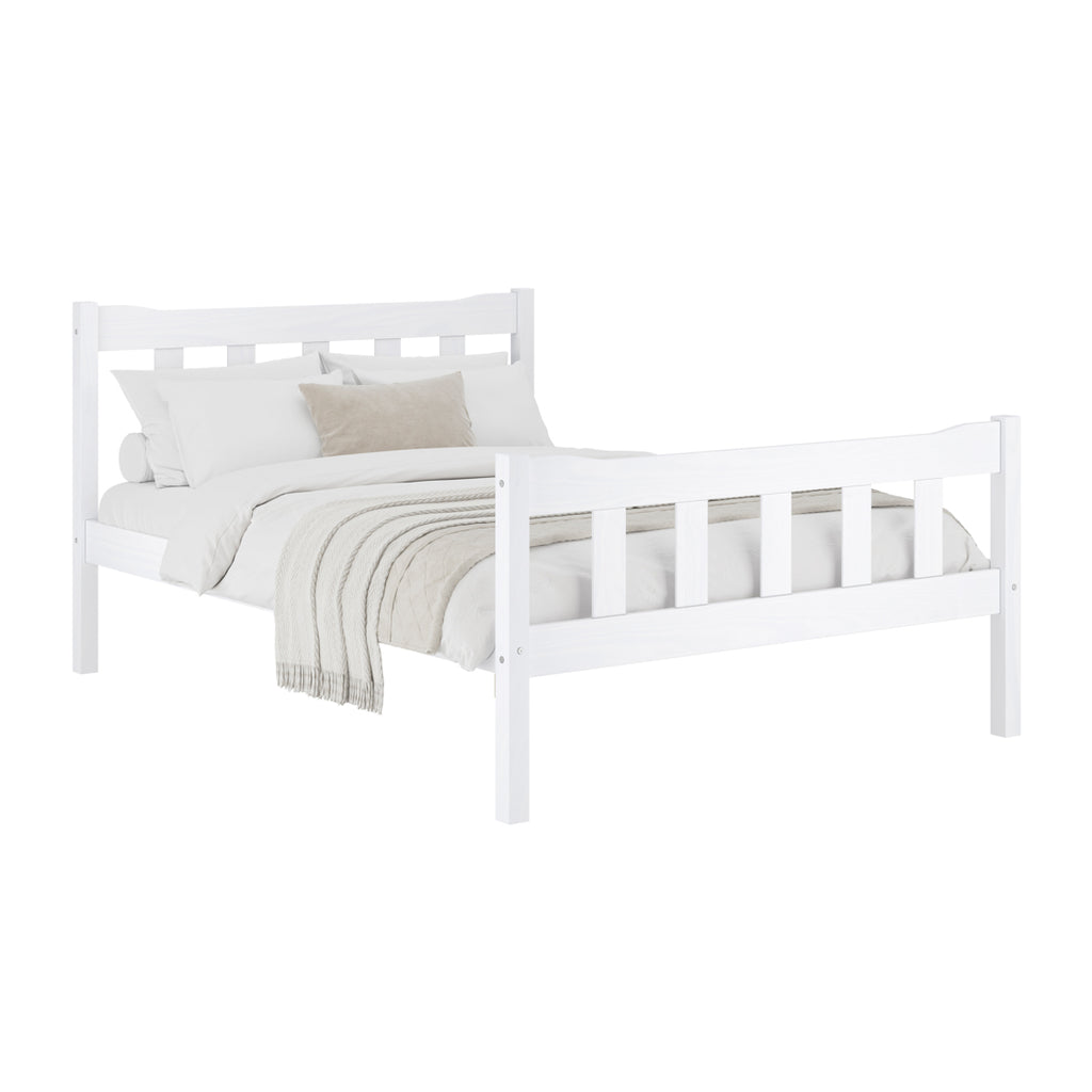 HAVANA WHITE KING SIZE BED
