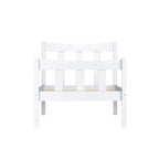 HAVANA WHITE SINGLE BED
