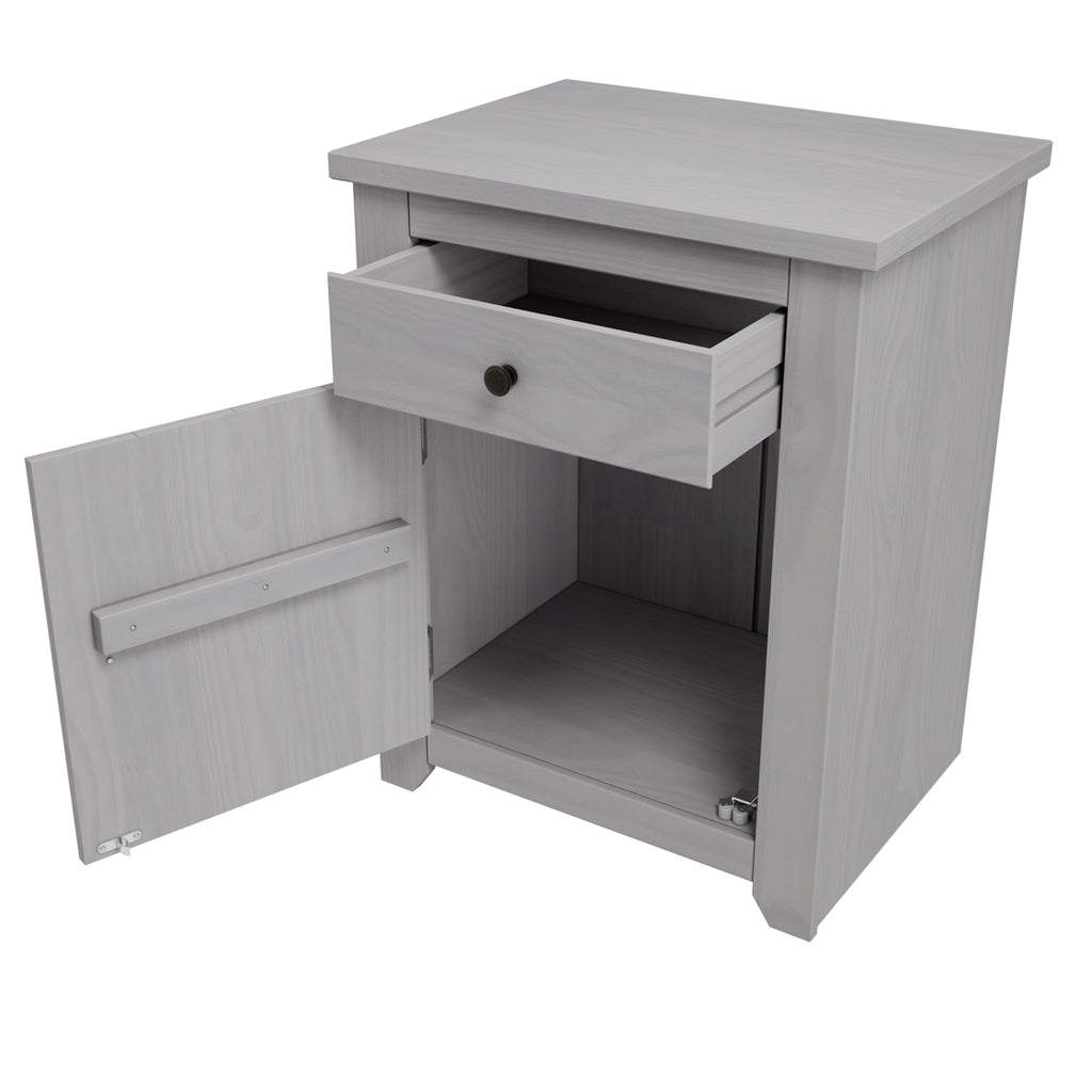 HAVANA GREY BEDSIDE CABINET