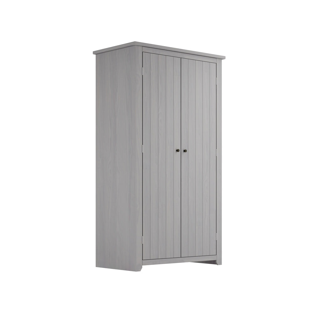 HAVANA GREY 2 DOOR WARDROBE