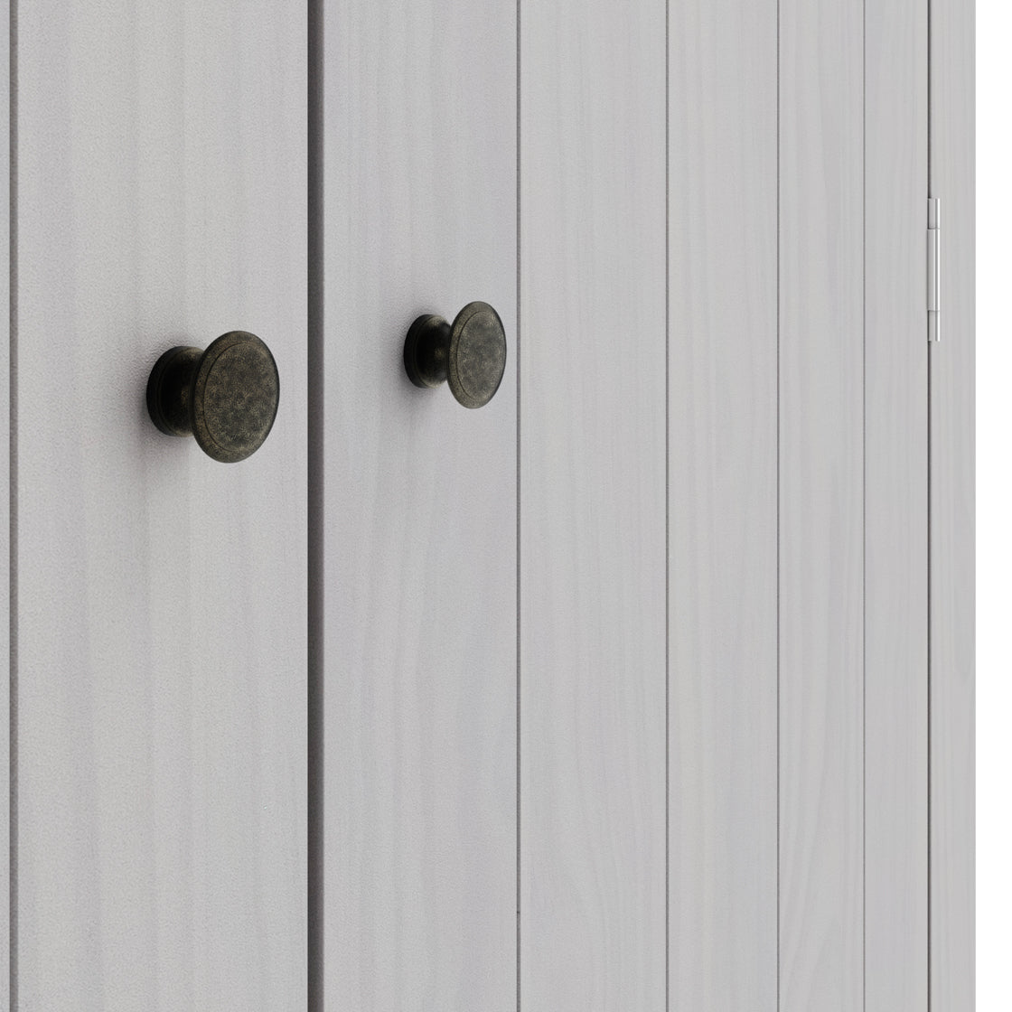 HAVANA GREY 2 DOOR WARDROBE