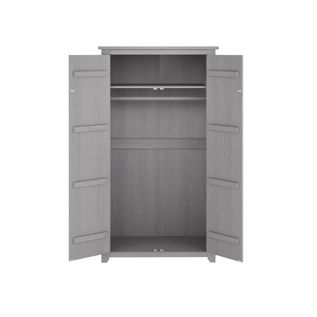 HAVANA GREY 2 DOOR WARDROBE