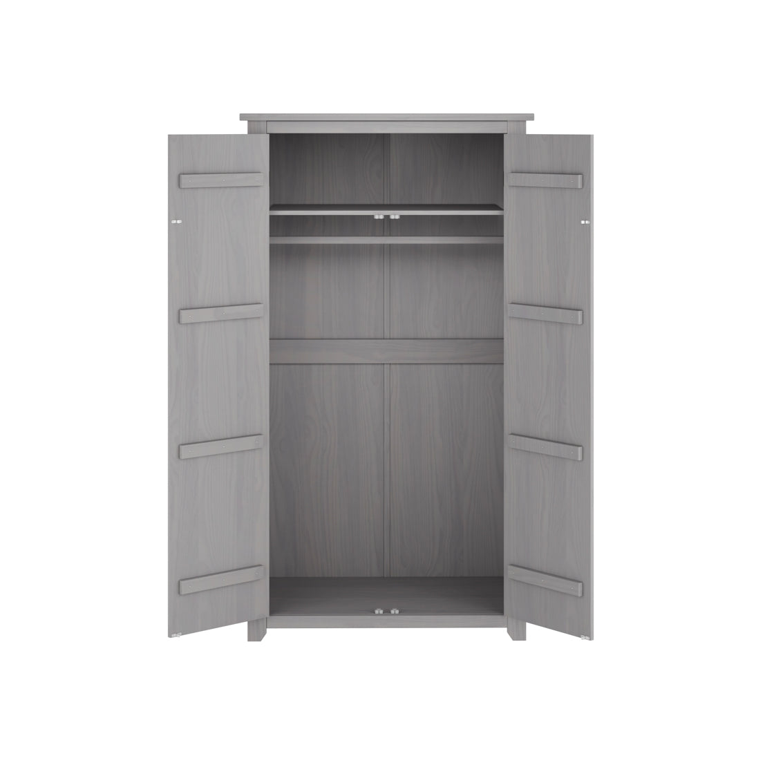 HAVANA GREY 2 DOOR WARDROBE