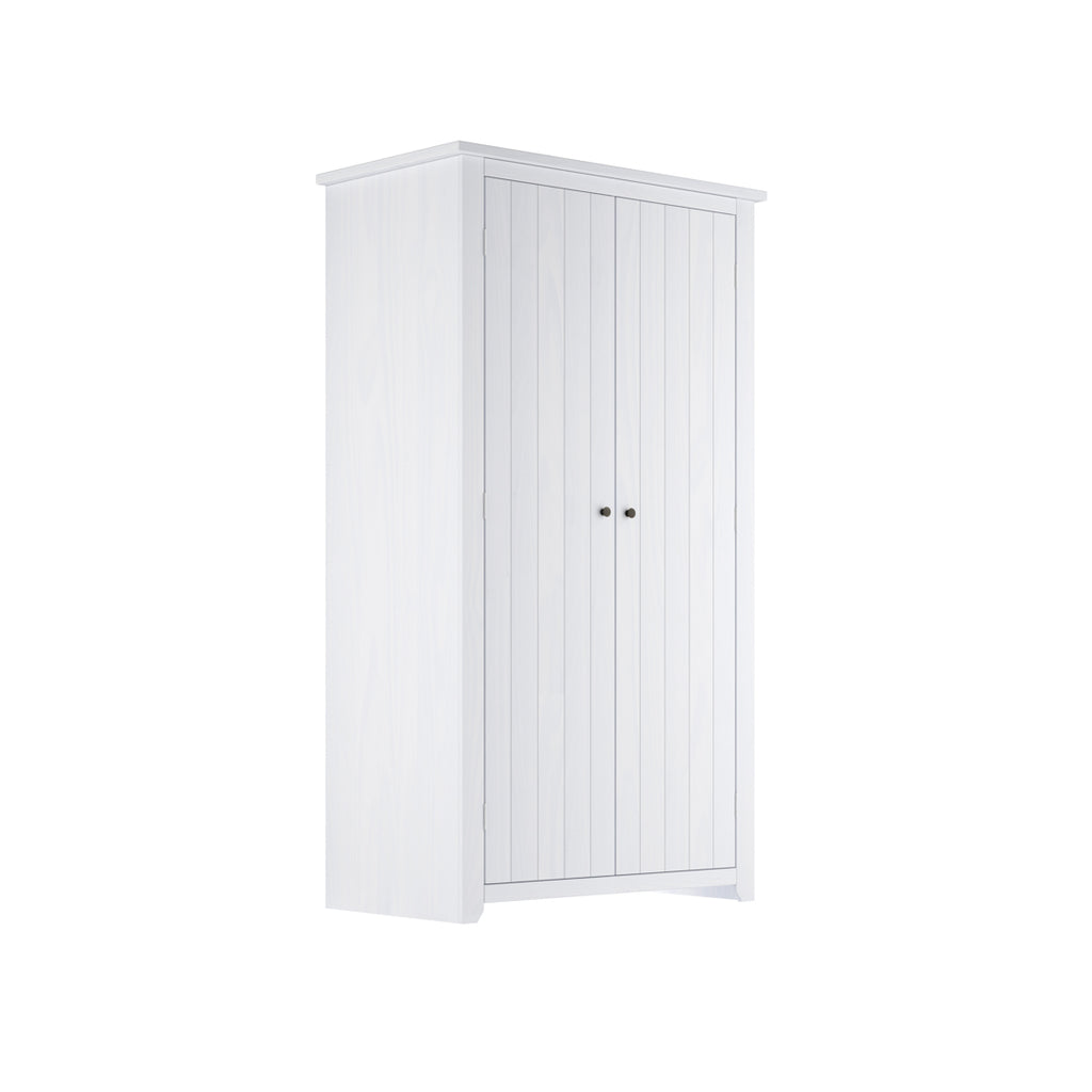 HAVANA WHITE 2 DOOR WARDROBE