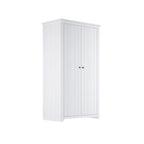 HAVANA WHITE 2 DOOR WARDROBE