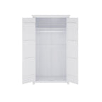 HAVANA WHITE 2 DOOR WARDROBE