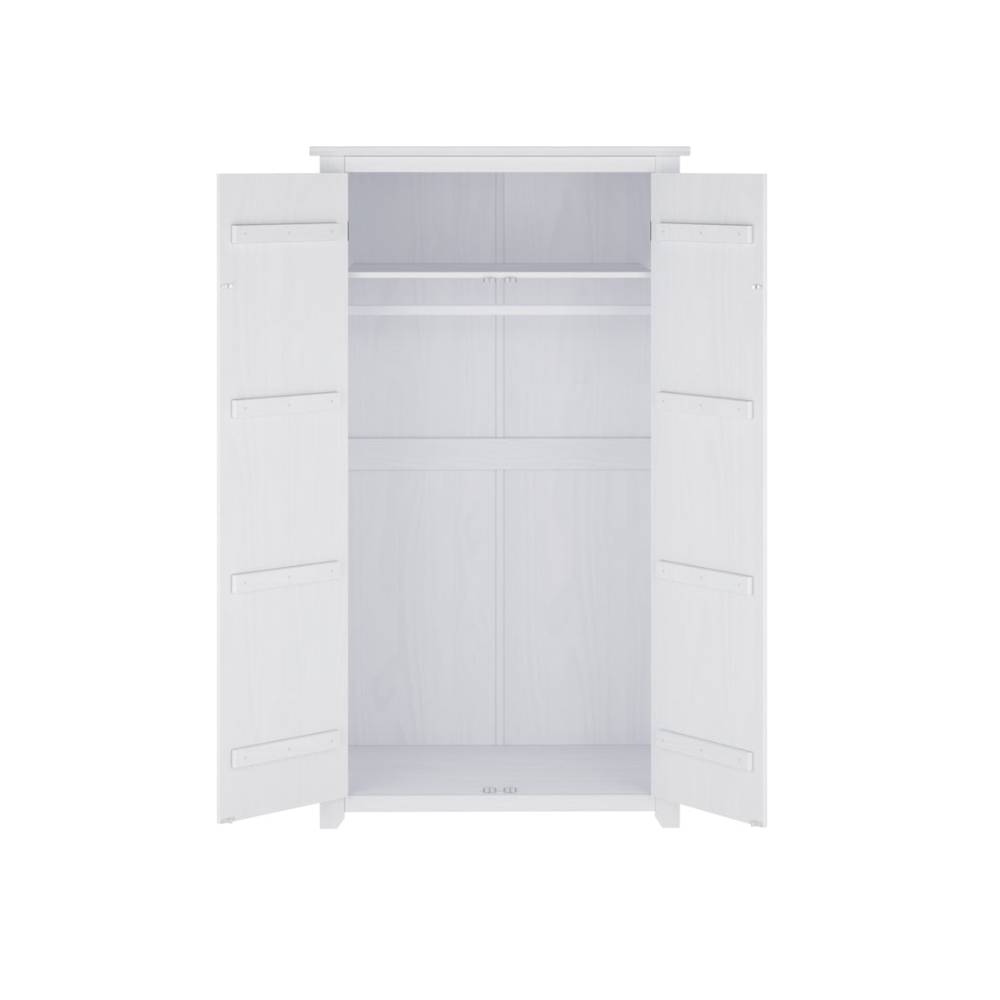 HAVANA WHITE 2 DOOR WARDROBE