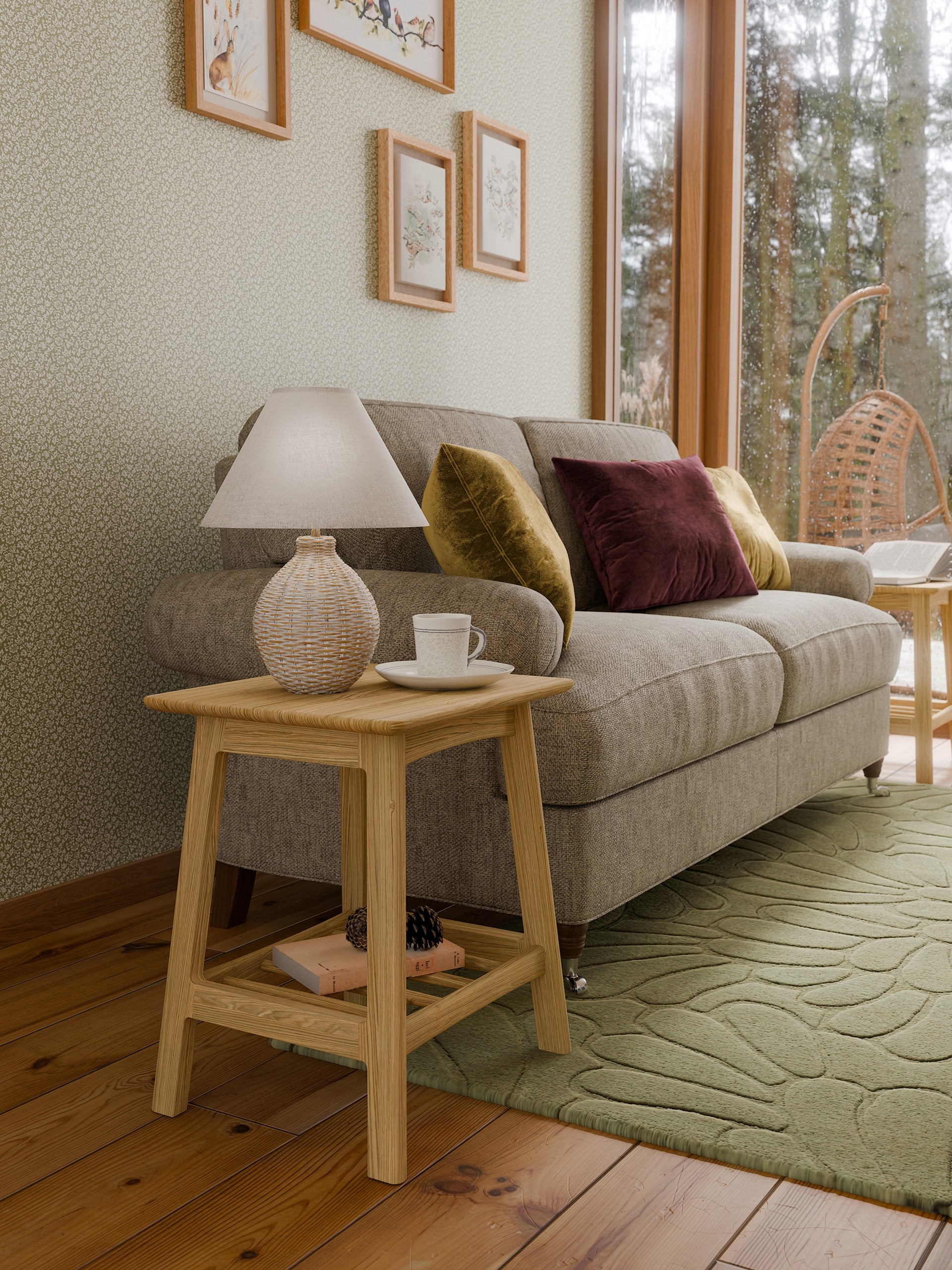 Hazlemere Oak Side Table