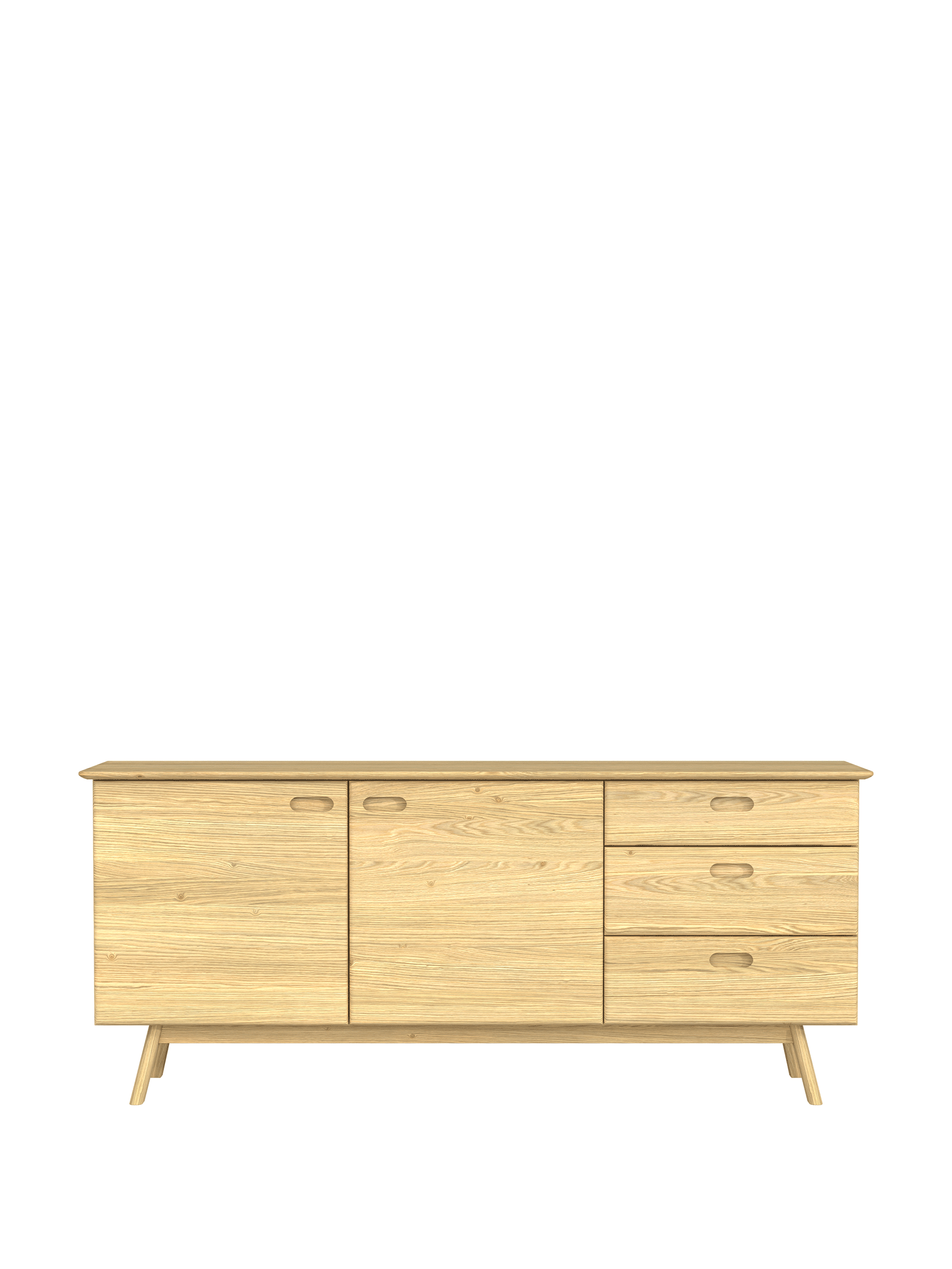 Hazlemere Oak 2 Door 3 Drawer Sideboard