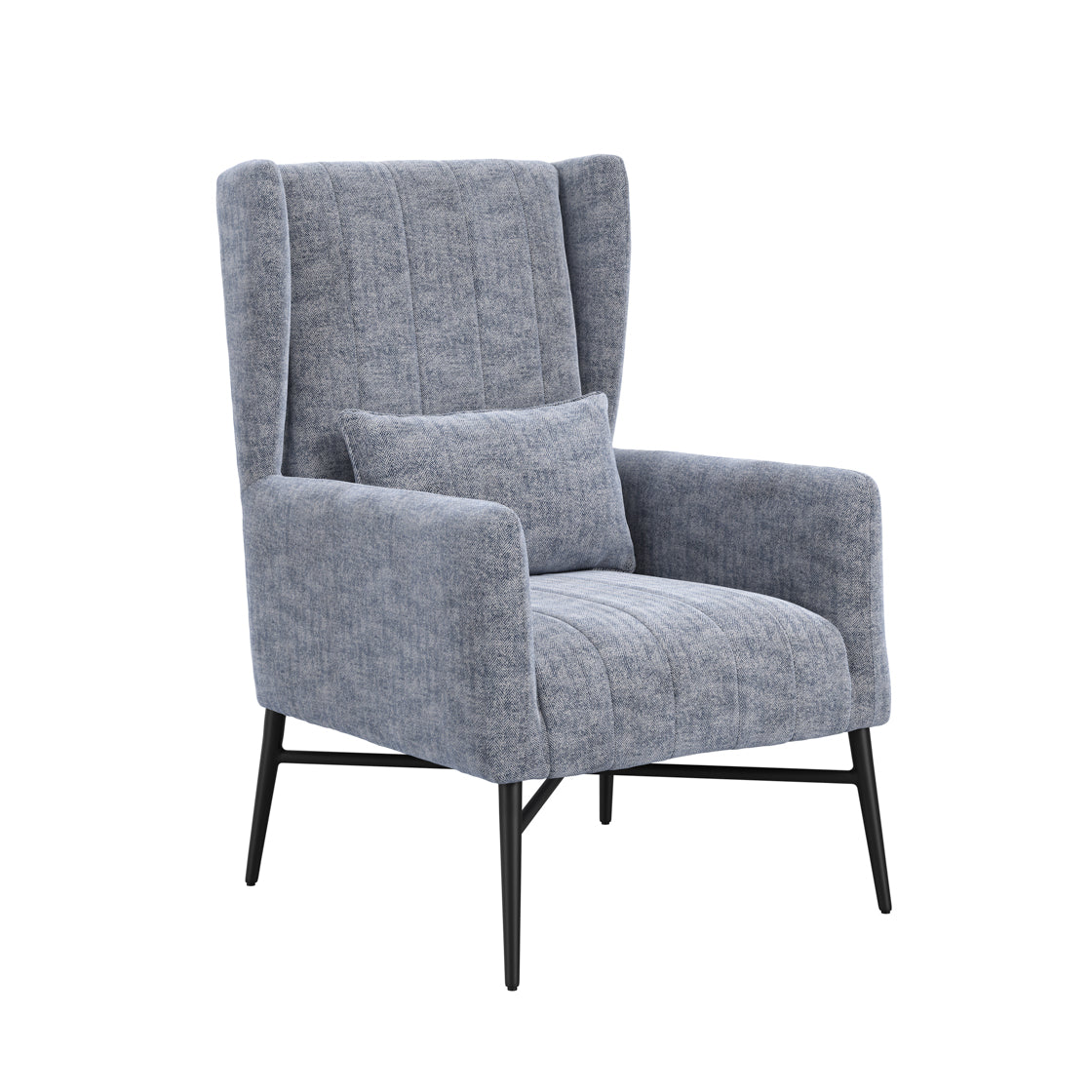 HENLEY NAVY HERRINGBONE CHAIR