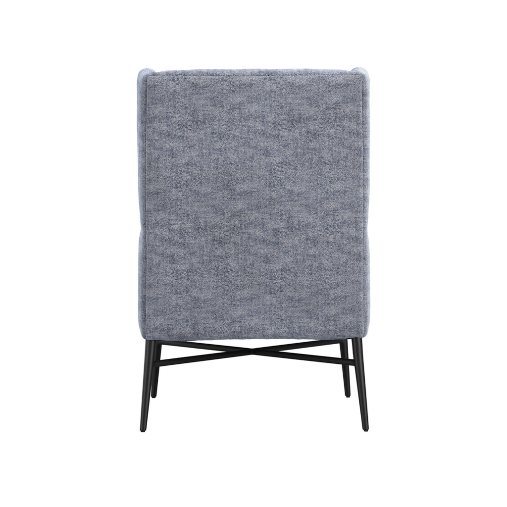 HENLEY NAVY HERRINGBONE CHAIR