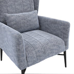 HENLEY NAVY HERRINGBONE CHAIR