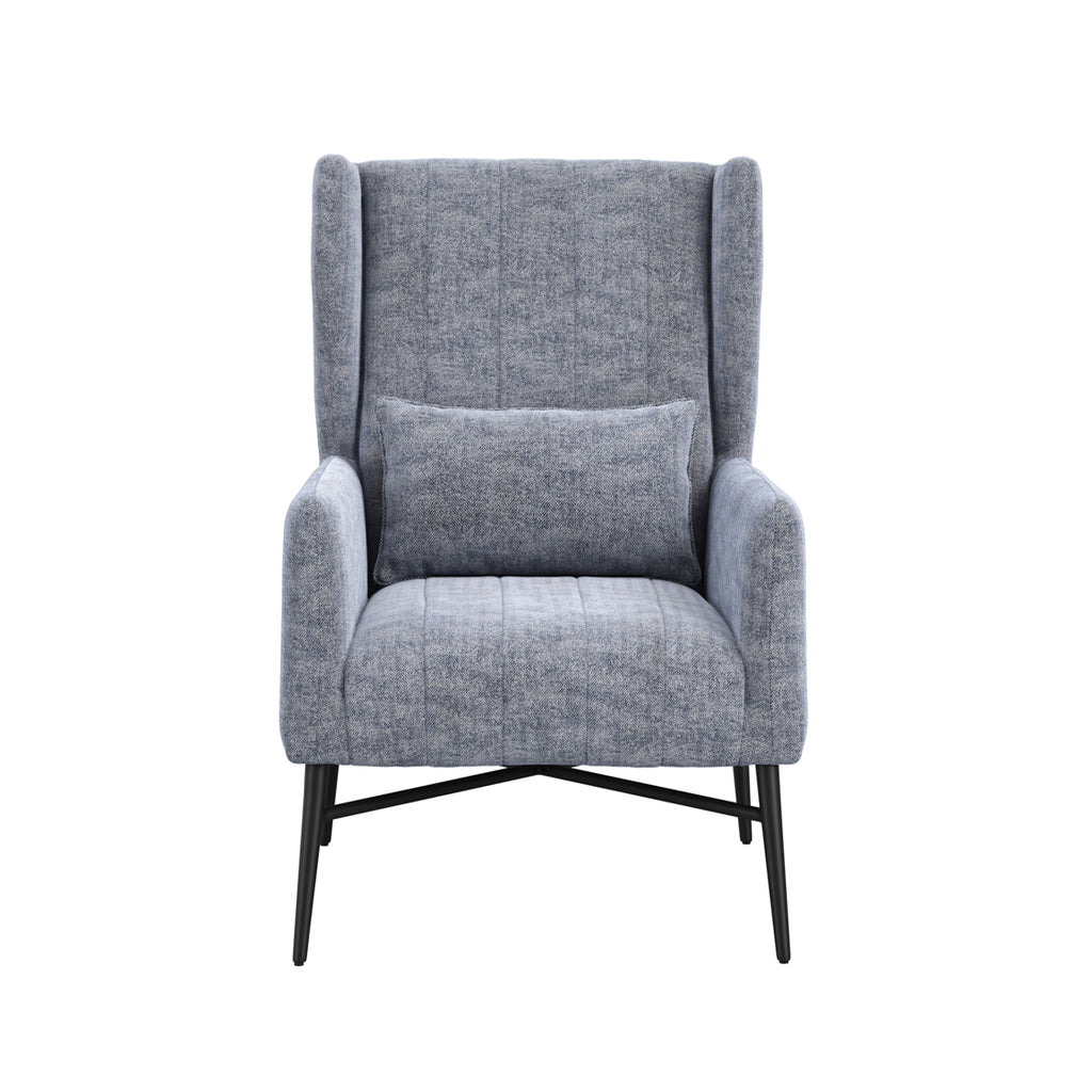 HENLEY NAVY HERRINGBONE CHAIR