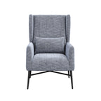 HENLEY NAVY HERRINGBONE CHAIR
