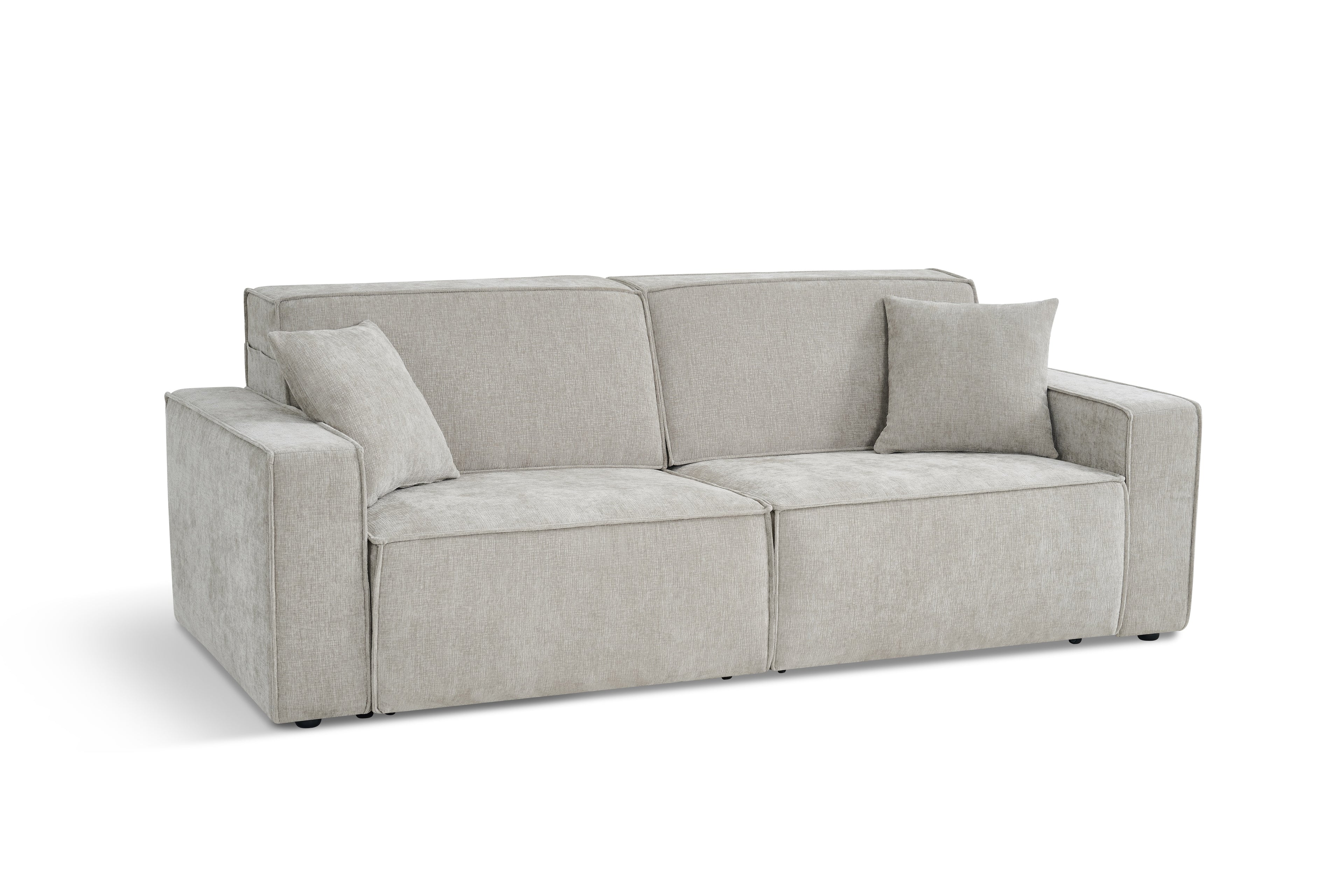 Houston Electric Sofa bed Beige 3 Seater