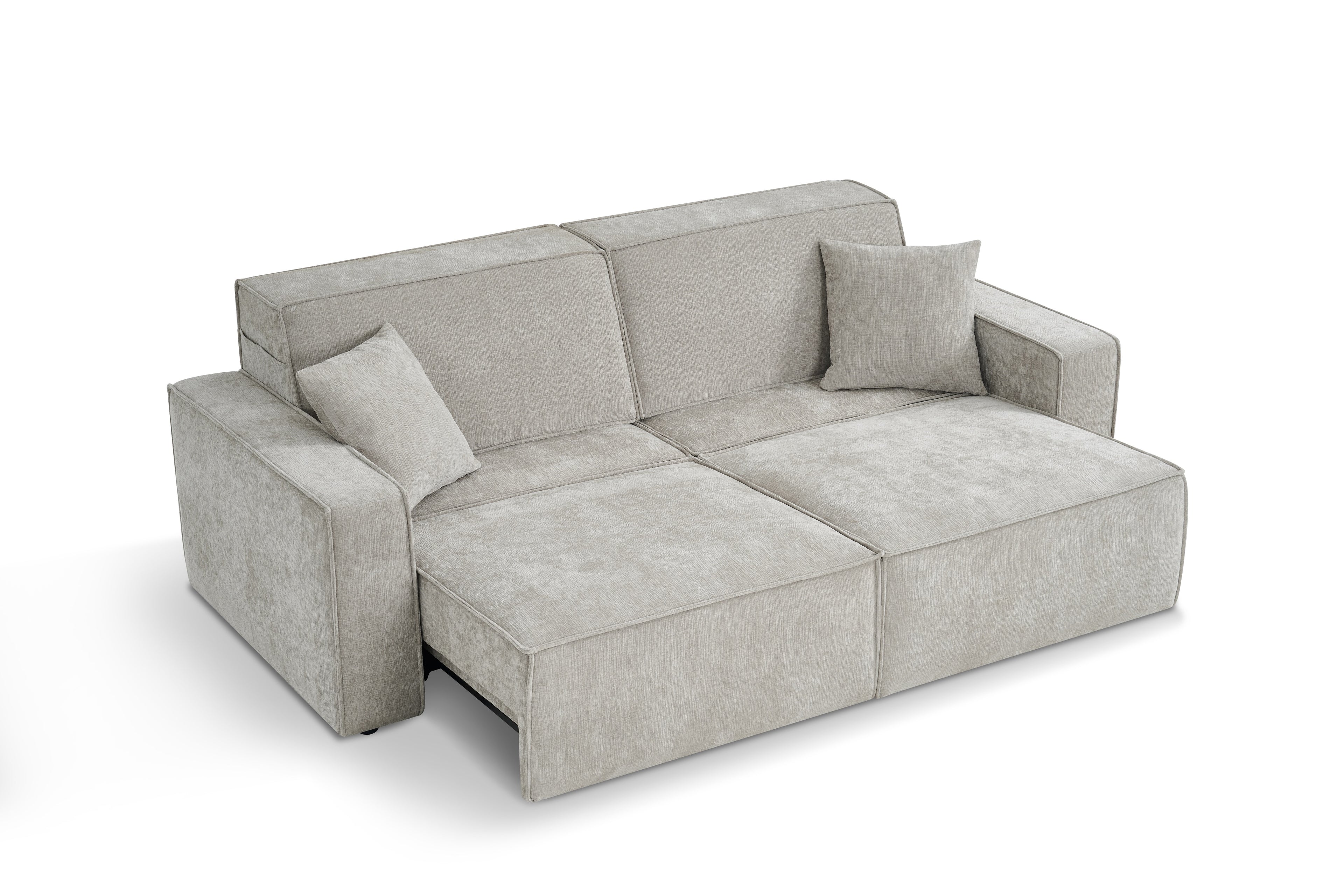 Houston Electric Sofa bed Beige 3 Seater