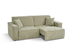 Houston Electric Sofabed Green 3 Seater