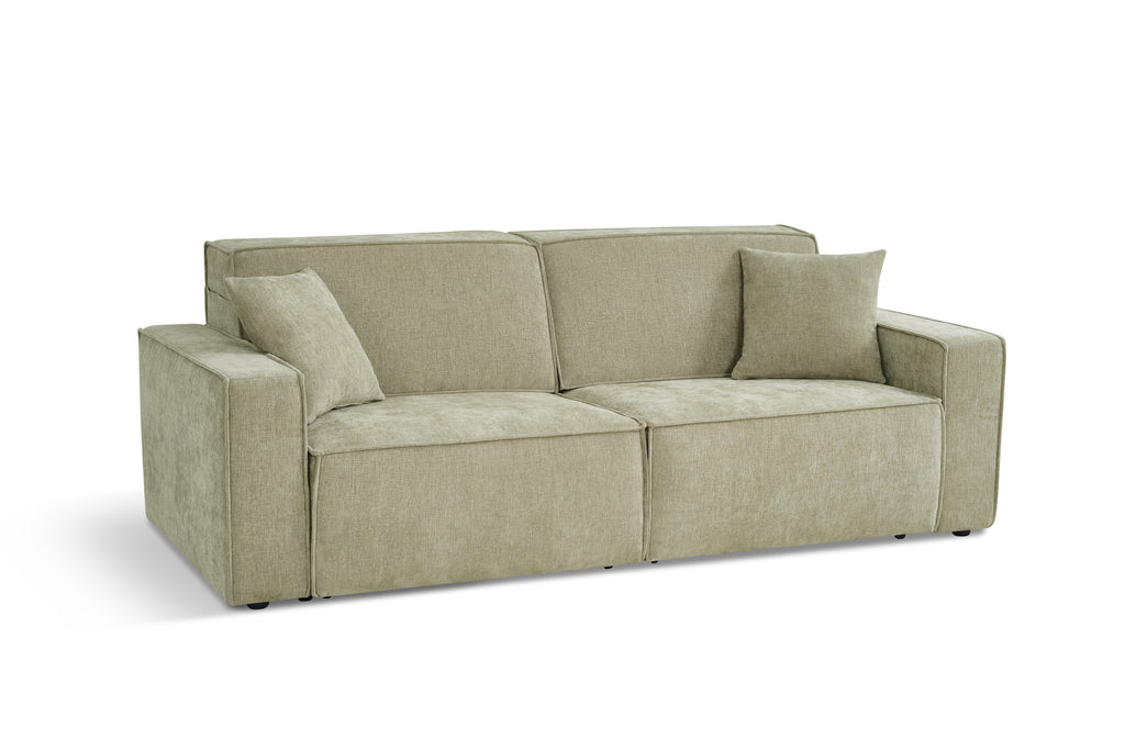Houston Electric Sofabed Green 3 Seater